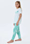 Girl's Pajama Set White - 2