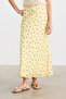 Butter Polka Dot Patterned Skirt - 2