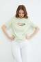 Fruit Embroidered Crew Neck T-Shirt - 6