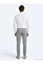 Gray Woven Jogging Fit Casual Cotton Blended Trousers - 4