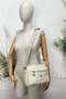 67-7163 Women's Beige Crossbody Bag - 4