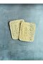 Natural Pumpkin Fiber Solid Shampoo and Soap Base 2 Pieces