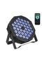 EU Plug 36 LED Stage Full Color Flat Par Lighting Effect RGBW 3IN1 DMX 512 DJ Disco Party Holiday Ch - 8