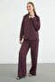 Striped Long Back Oversize 2-Piece Set