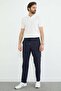 Elastic Waist Pocket Jogger Pants - 5