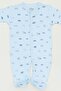 Printed Snap Fastener Boys' Jumpsuit - 3