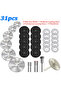 31pcs Diamond Cutting Discs Wheel Saw Blade Set Drill Bit For Dremel Rotary Tool Accessories Mult...
