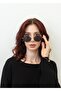 Unisex Round Sunglasses Black Frame Smoked Glass Uv Protection Ludza C1 - 3