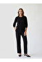 Nevavm Oval Collar Self-Patterned Women's Knitwear Cardigan with a Difference - 2