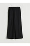 Lcwaikiki Classic Black Women's Elastic Waist Pants - 5