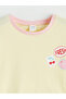 Original Oval Collar Printed Girls' T-Shirt 2-Pack - 7