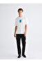 Nevavm Oval Collar Printed Combed Cotton Men's T-Shirt - 2