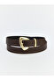 Nevavm Leather-Look Women's Belt with a Difference - 2