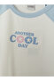 Original Text Printed Girls' T-Shirt - 3