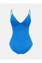 Women's Swimsuit with V-Neck Strap (S5) - 2