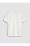 Nevavm Men's T-Shirt with Oval Collar and Printed Design - 6