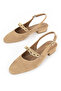 , Women Genuine Leather Heeled Shoes 1611030Z26572 Camel - 7