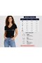 Women's T-Shirt V Neck Short Sleeve - 6