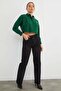 Crop Shirt with Butterfly Accessories - 4