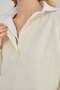 Basic Shirt Collar Knitwear Sweater - 5