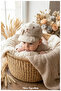 0-18 Months Baby Cap with Cute Animal Figures - Embroidered Soft Textured Cap (Size 44 cm) - 5