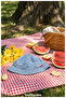 100% Cotton, for Babies, Denim Bucket Hat (1-3 Years) (Size 48-50 cm) - 2