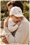 0-18 Months Baby Sun Hat - Cute Rabbit and Sun Pattern Cotton Baby Cap (Size 43-46 cm) - 3