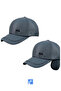 70% Acrylic, 30% Cotton, Soft Fleece Lined, Ear Flap, Water Resistant Hat (Adjustable Buckle) - 3