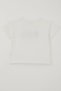 Girl's T-Shirt with Colorful Flower Embroidery Detail, Ages 3-8, Ecru - 6