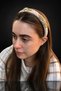 Bym2023 Handmade Ecru Embroidered Women's Hair Crown Evening Dress Henna Engagement Hair Accessory - 2