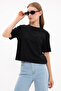 basic guler rotund Tricou modal