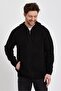 Zipped Long Sleeve Hooded Knitted Cardigan (E22-5716) - 2