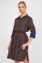 ALEXANDERGARDY ADJUSTABLE SLEEVES BIRTED SHIRT DRESS (B23-1403 00) - 4