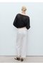 Straight cut linen trousers - 4