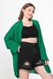 Bat sleeve seasonal cardigan green - 6