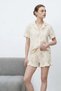 Women's Premium Ruffle Multi-Colored Pajama Set - 5