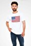 Usa White Unisex T-Shirt T-Shirt - 2
