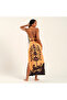 Marmara Yellow Lyocell Linen Vest - 3