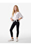 Cotton Camisole Rib Detailed Ankle Length Leggings