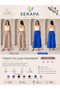 Plus Size Viscose Combed Cotton Flexible Waist Elastic Skirt Trousers Wide Leg Comfortable Fit Hijab Compatible L-Xl-2Xl - 3