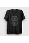 Unisex Black Odin Vikings T-shirt222058tt