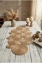Repatt 110x50cm Wicker Jute Living Room Kitchen Table Coffee Table Cloth / Runner / Ranir - 6