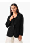 Women Single Button Blazer - 5