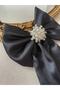 Satin Pearl and Jewelled Bow Buckle - 3