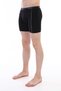 Men's Elastic Black Long Boxers 0855 - 5