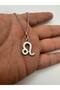 Leo Zodiac Symbol Necklace – Unisex Astrological Design with 60 cm Chain, Zinc Plated - 2