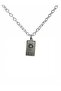 The Sun Tarot Card Figured Necklace – Zamac Plated Unisex Energetic Spiritual Accessory with 60 cm Chain