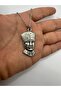 Silver Color Unisex Necklace with Mustafa Kemal Atatürk Silhouette Figure – Meaningful and Stylish Design - 2