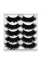 5 Pairs Eyelashes Faux Mink Eyelashes Long Lasting Fluffy Mink Lashes Dramatic Volume lashes Exte... - 5