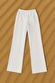 Striped Palazzo Pants with Pockets - 4